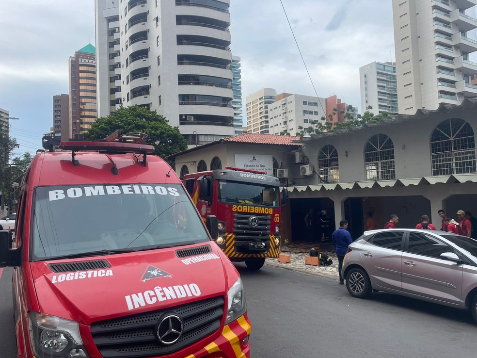 Até o momento, não há informações sobre vítimas. — Foto: Paulo Cardoso/SVM