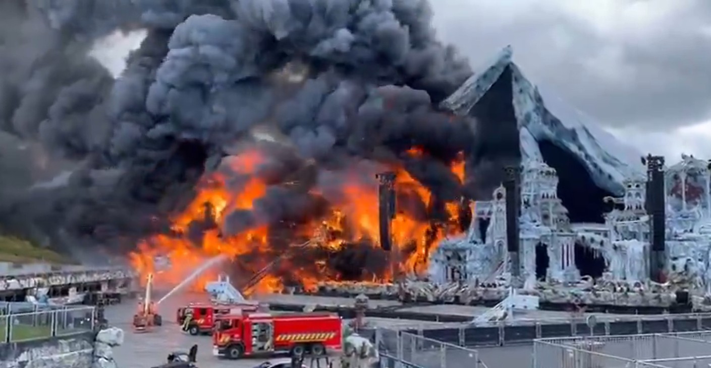 Tomorrowland Brasil 2026 é adiado após palco na Bélgica pegar fogo