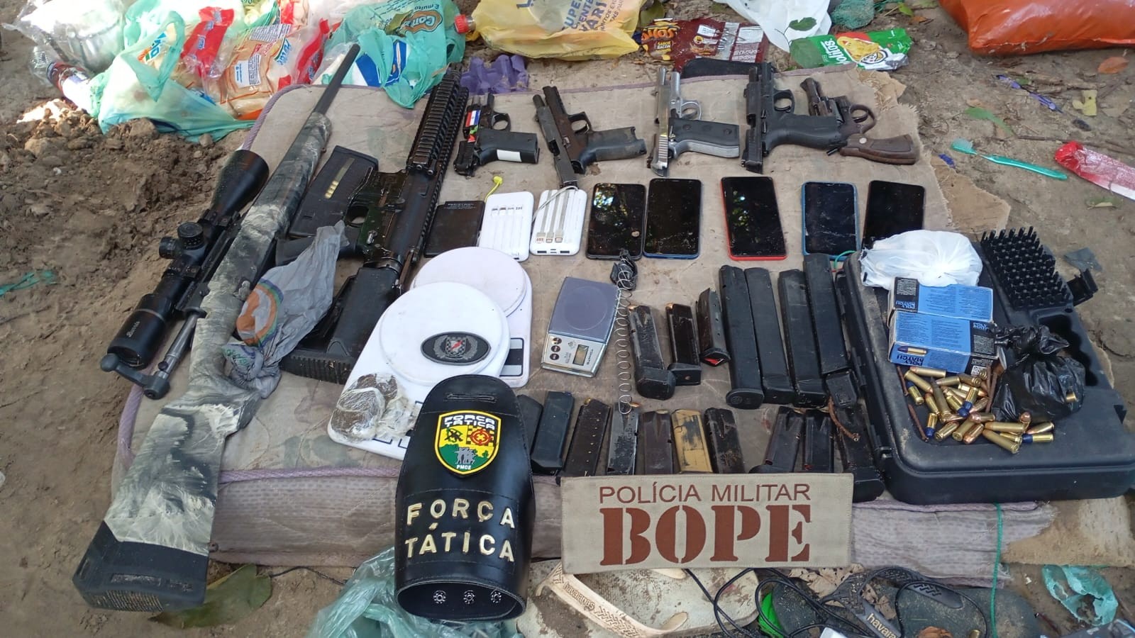 Três criminosos morrem em confronto com policiais militares em Caucaia, na Grande Fortaleza
