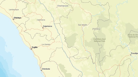 Terremoto de magnitude 5.6 atinge o Peru