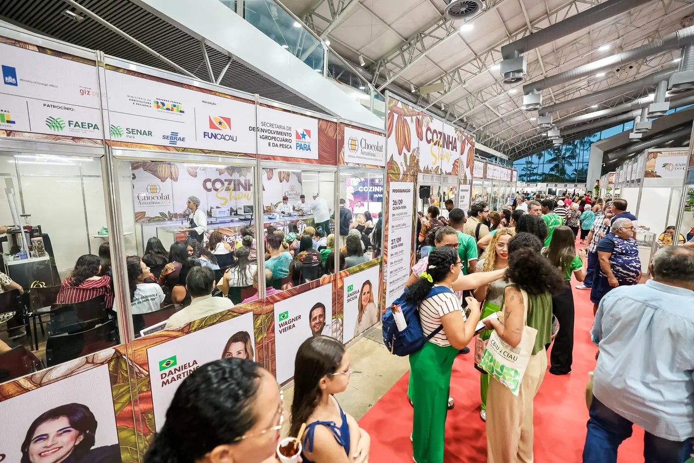 Festival do Chocolate e Cacau começa em Belém com degustações, cursos e venda de produtos