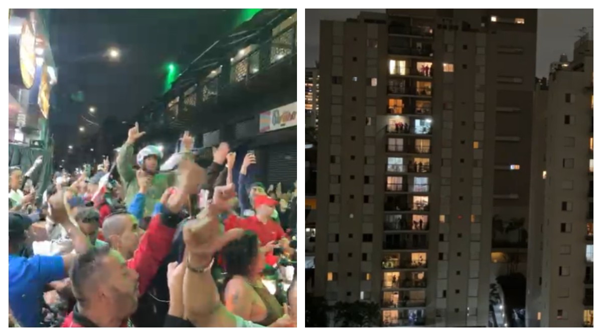 Da periferia aos bairros nobres, veja a comemoração de eleitores após vitória de Lula em SP