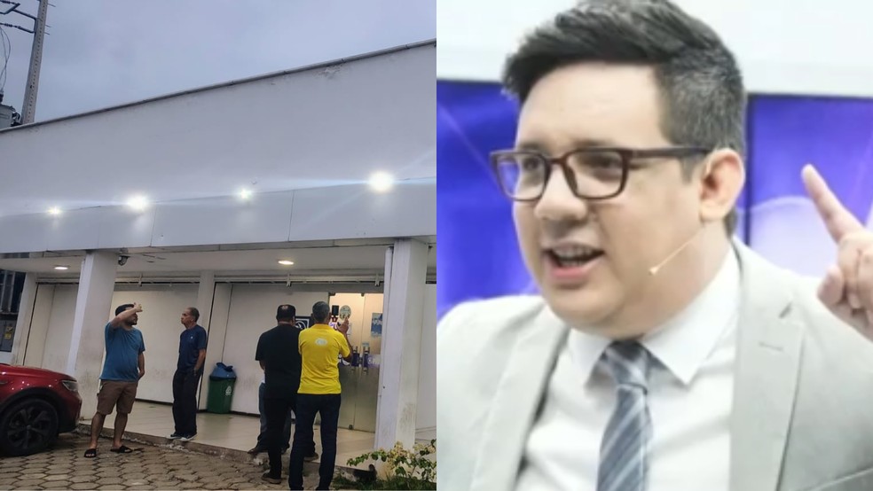 'Ficou o legado da alegria', colegas e familiares homenageiam Erlan Bastos; jornalista é velado em Teresina — Foto: Vitória Bacelar/g1