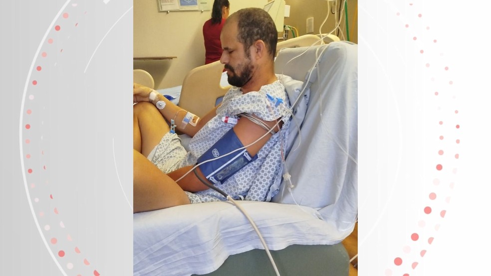 Josimar Ribeiro transplantou o coração e poucos dias depois o filhou também passou pelo mesmo procedimento no ESpírito Santo — Foto: Arquivo Pessoal