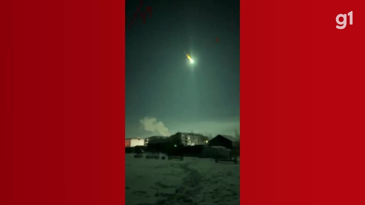 VÍDEO: Asteroide cruza o céu da Rússia e provoca clarão