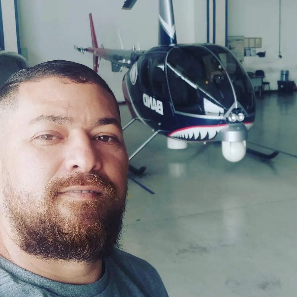 José Rondinelle da Encarnação Rodrigues, de 43 anos, era piloto e dono da aeronave. — Foto: Reprodução/Redes Sociais