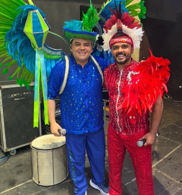 De sangue Paulain, mas rivais 'bovinos': irmãos dividem a paixão pelo Festival de Parintins em lados opostos