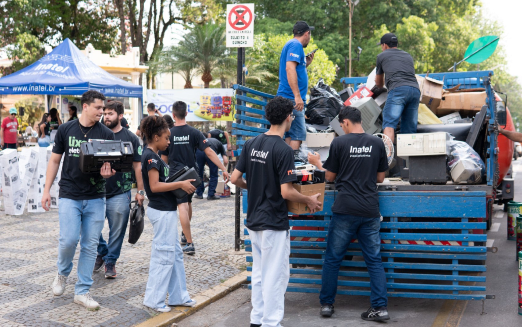 Inatel realiza campanha de coleta de lixo eletrônico neste sábado em Santa Rita do Sapucaí, MG