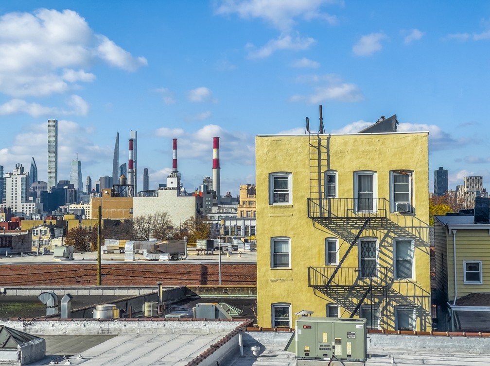 'Telhado Urbano', de Cathryn Franklyn, ficou com o 2º lugar na categoria 'Paisagem Urbana'. Foto tirada em Nova York — Foto: Cathryn Franklyn/iPhone Photography Awards
