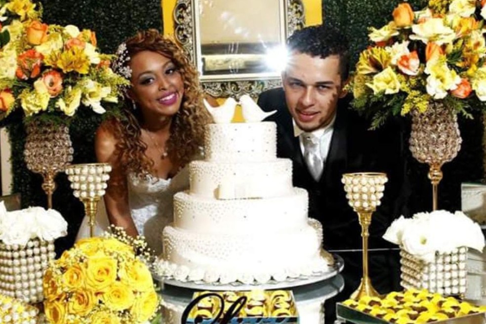 Yanka e Lucas estavam casados há sete anos e moravam em São Vicente (SP) — Foto: Arquivo Pessoal