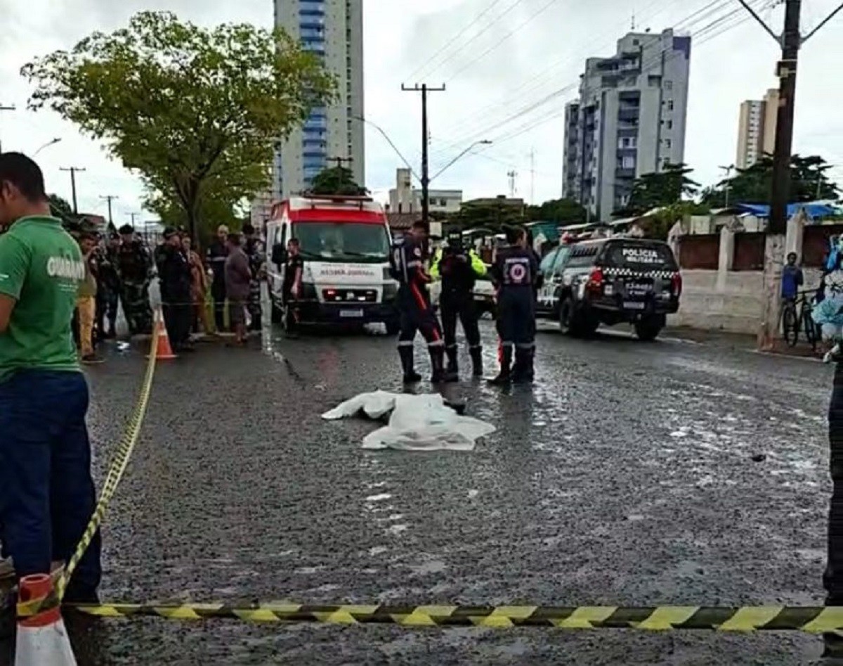 Idosa morre após ser atropelada por ônibus coletivo em cruzamento de avenidas em Santarém