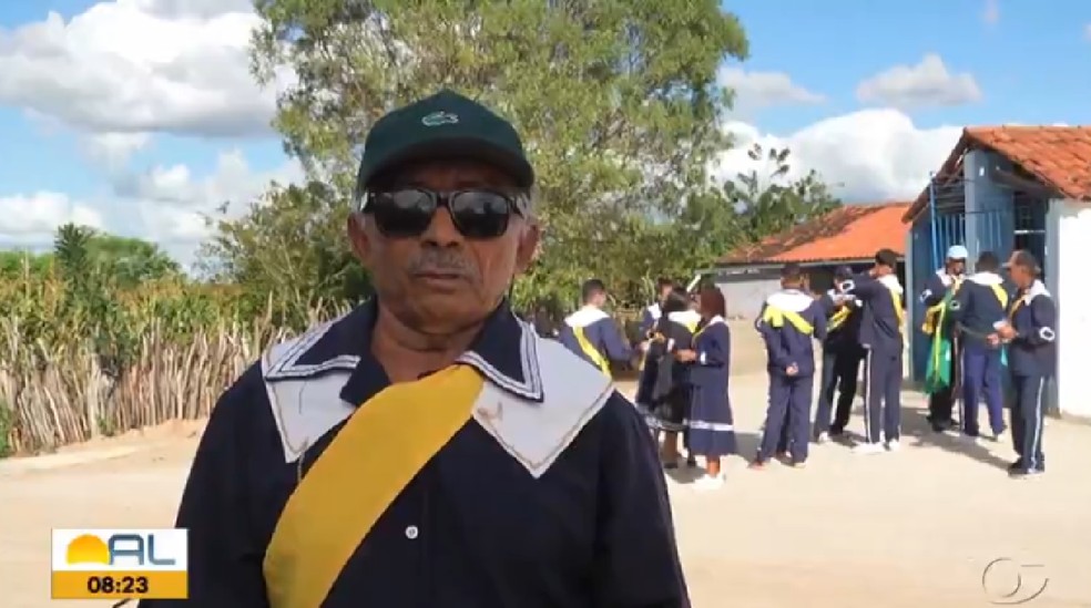 Mestre Deca do 'Guerreiro de Santa Joana' — Foto: Reprodução/TV Gazeta