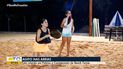 Mais de 300 atletas participam do Campeonato de Beach Tennis em Palmas