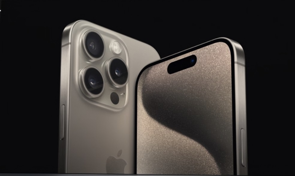 iPhone 15 Pro terá acabamento em titânio — Foto: Reprodução / Apple