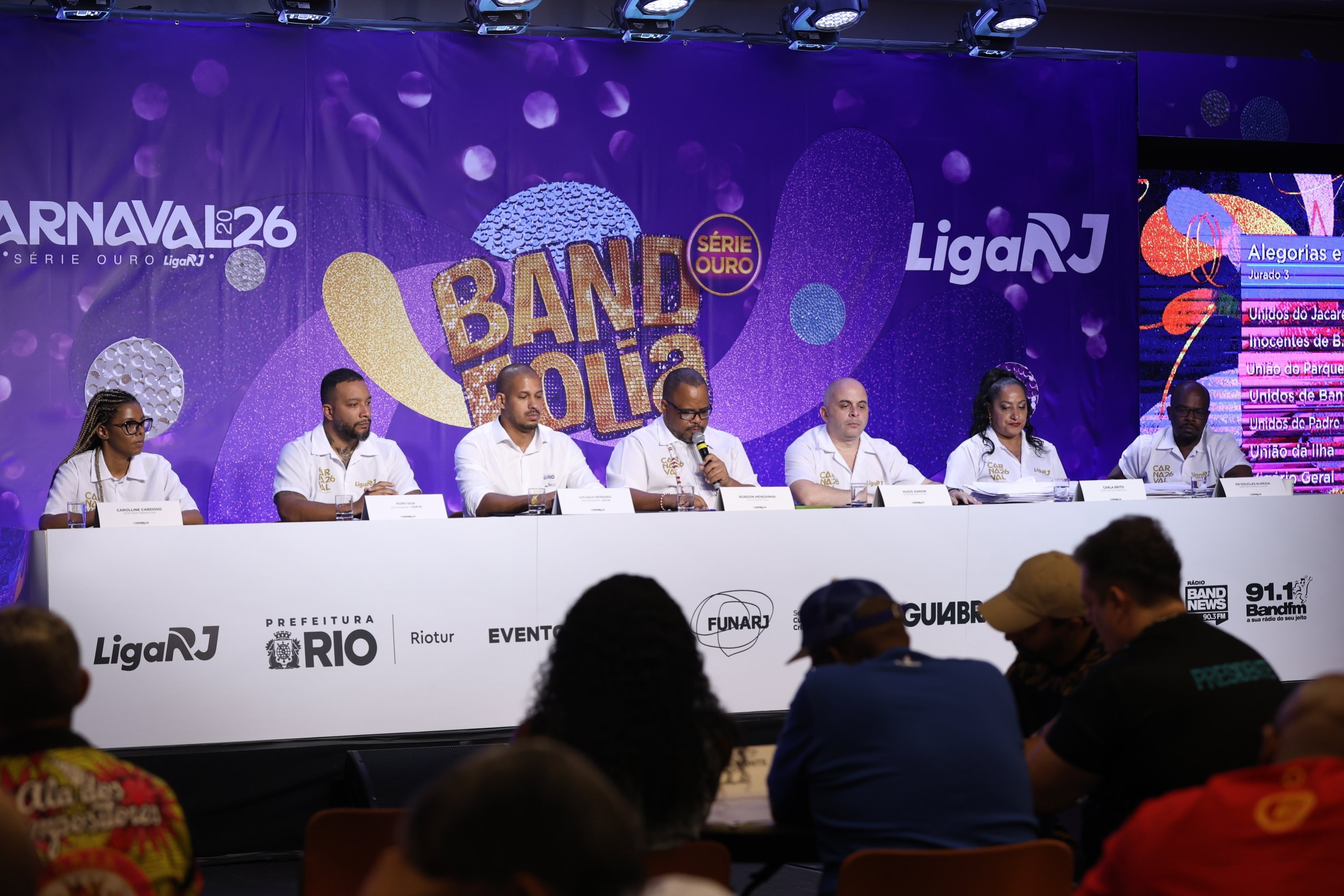 Apuração da Série Ouro do carnaval do Rio 2026: acompanhe nota a nota