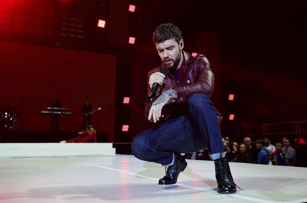 Cantor Liam Payne — Foto: Ian West/AP