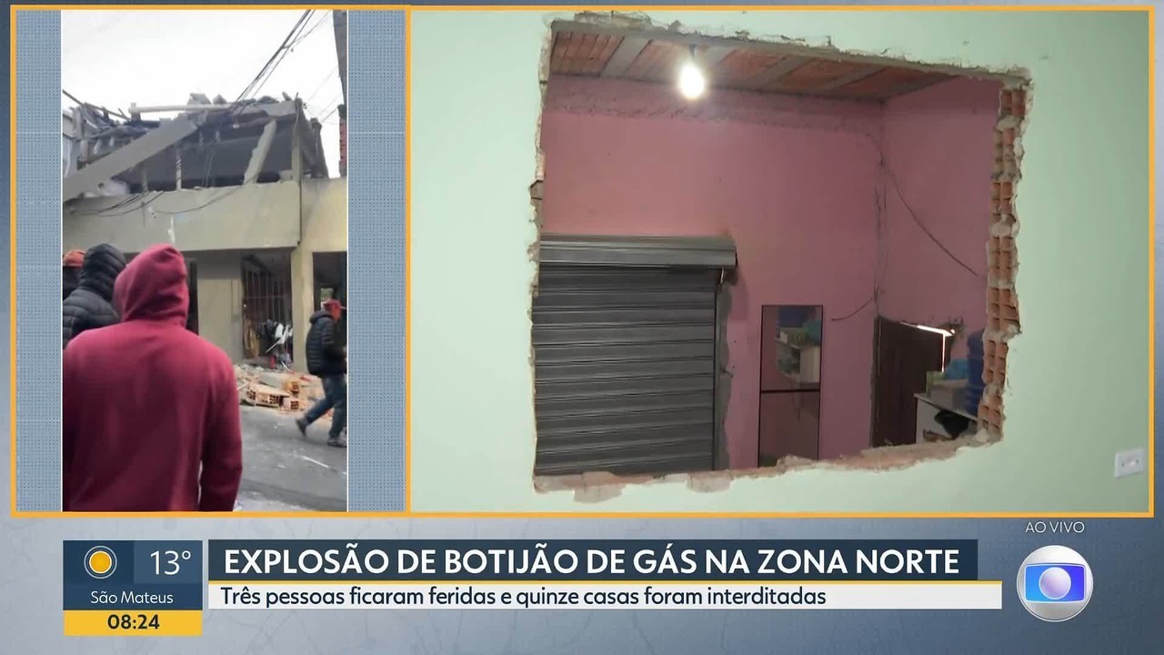 Explosão na Zona Norte de SP deixa homem ferido e interdita 15 casas