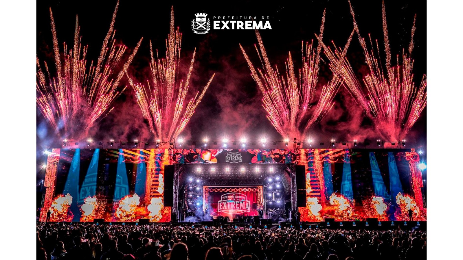 38ª Festa do Peão de Extrema anuncia shows e entrada solidária no evento
