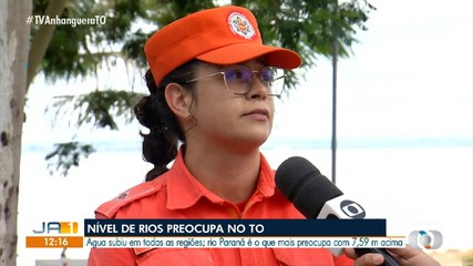 Níveis de rios no Tocantins preocupam ribeirinhos