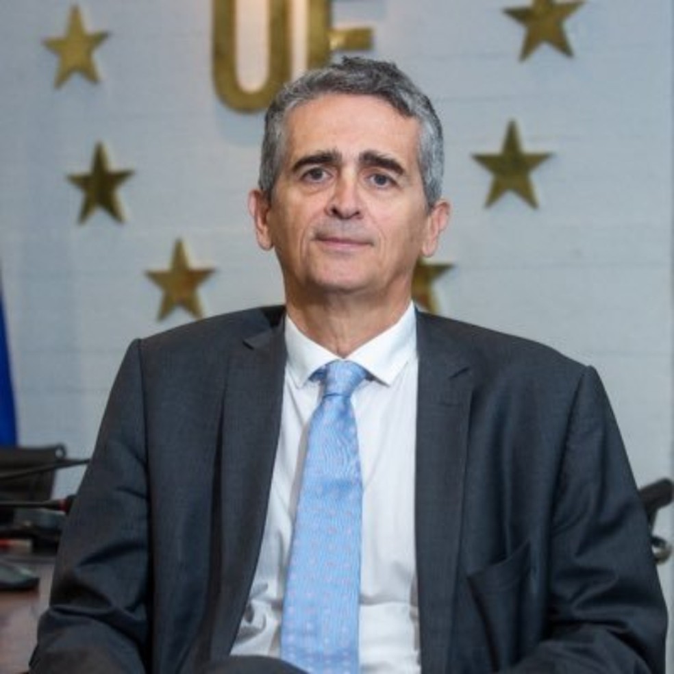 Chefe-adjunto da Delegação da UE no Brasil, Jean-Pierre Bou. — Foto: Reprodução X
