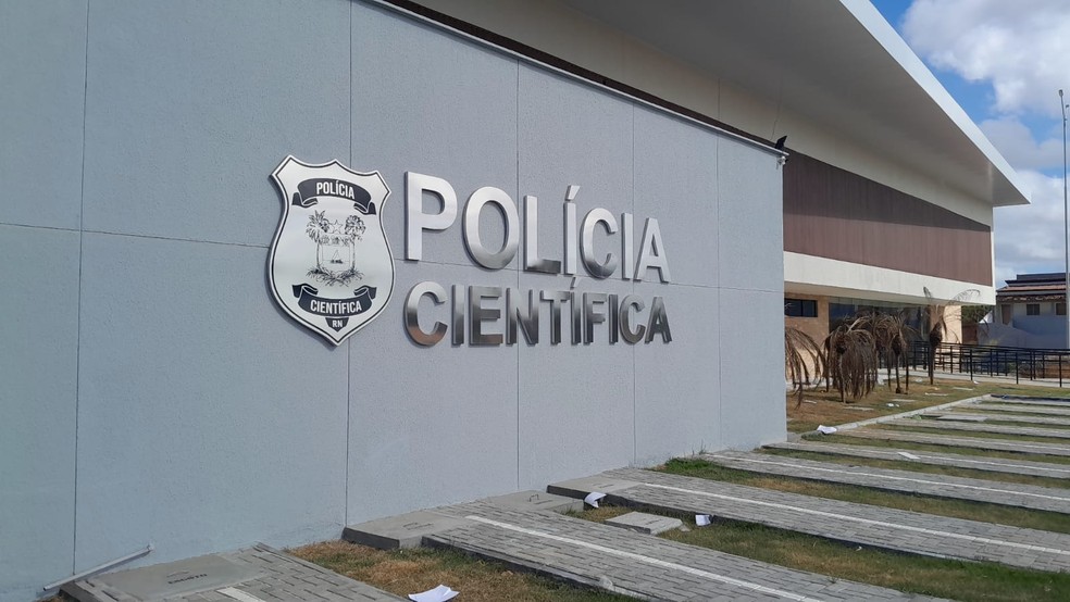 Polícia Científica Antigo Itep-RN Rio grande do Norte RN Natal fachada sede prédio — Foto: Thiago César/Inter TV Cabugi