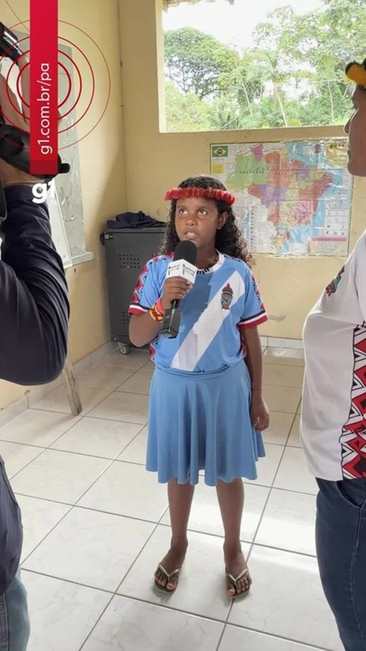 Repórter Mirim TV Liberal 2026: Hapo Tembé mostra o sonho indígena por uma escola melhor