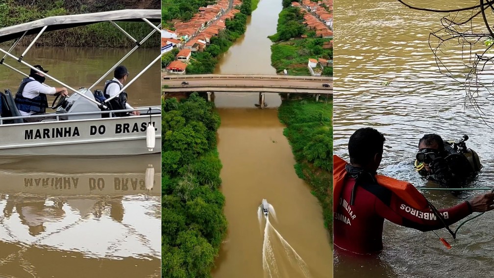 Buscas por crianças desaparecidas no Maranhão completam 15 dias com reforço da Marinha — Foto: Corpo de Bombeiros do Maranhão