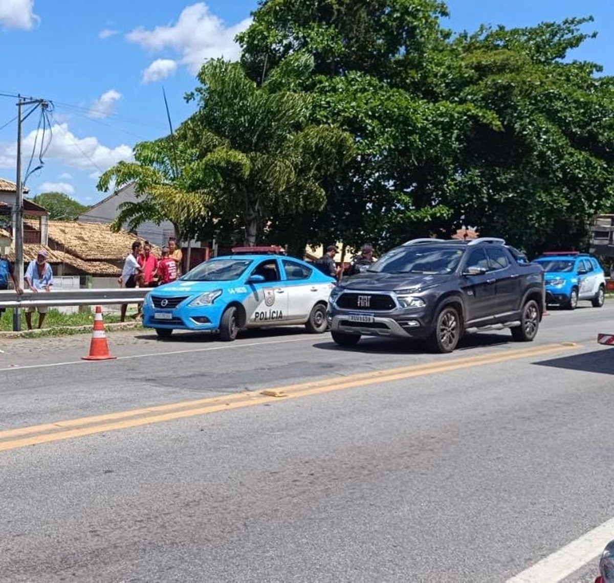 Idoso de 72 anos é morto a tiros às margens da BR-101 em Campos dos Goytacazes