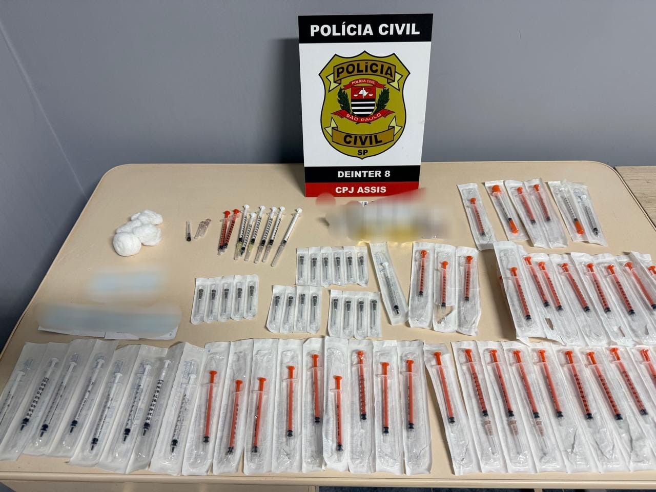 Polícia Civil faz operação contra venda ilegal de medicamento com fins estéticos no interior de SP 