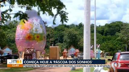 Começa hoje a 'Páscoa dos Sonhos' em Palmas