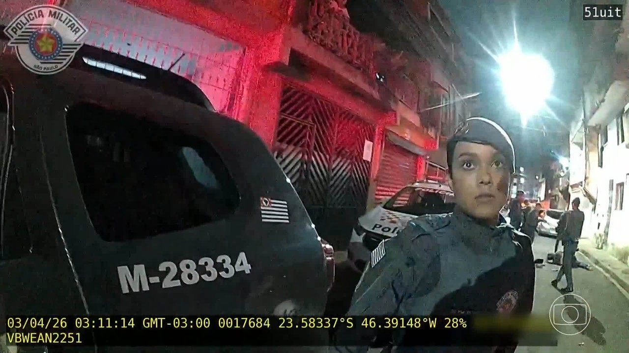 Exclusivo: imagens das câmeras corporais de PM mostram ação que acabou com morte de mulher