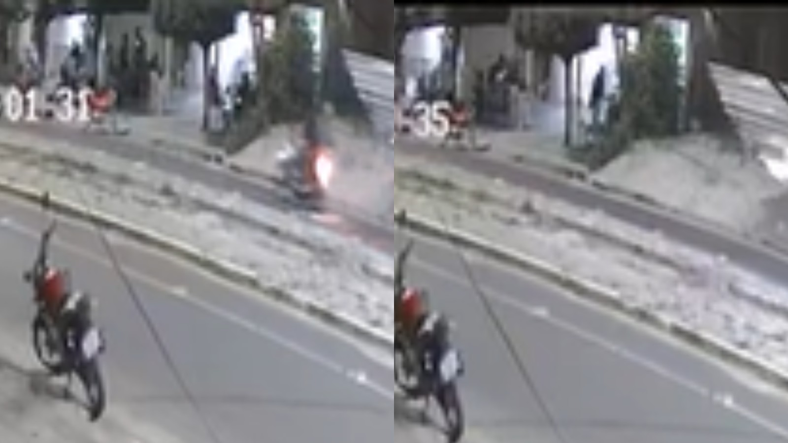 VÍDEO: Homens passam de moto e atiram contra pessoas em bar no PI; duas ficam feridas