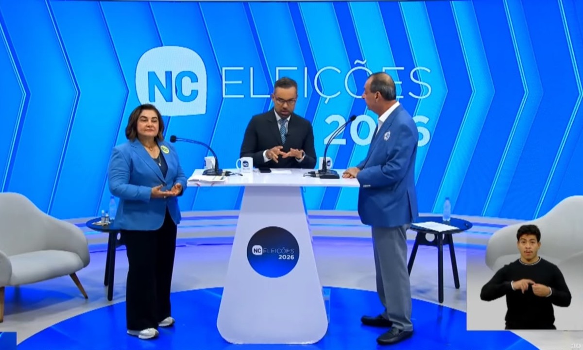 Eleições no AM: Omar Aziz e Maria do Carmo trocam críticas, discutem filas na saúde e escala 6x1 em primeiro debate do 2º turno