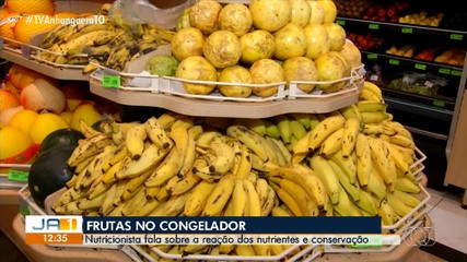 Nutricionista fala sobre como deve ser feita a conservação de frutas