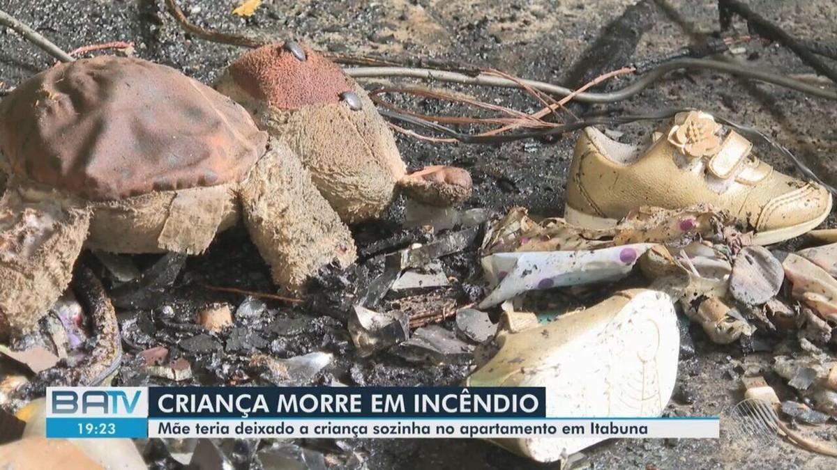 Criança De Dois Anos Morre Em Incêndio Após Ser Deixada Sozinha Em Casa