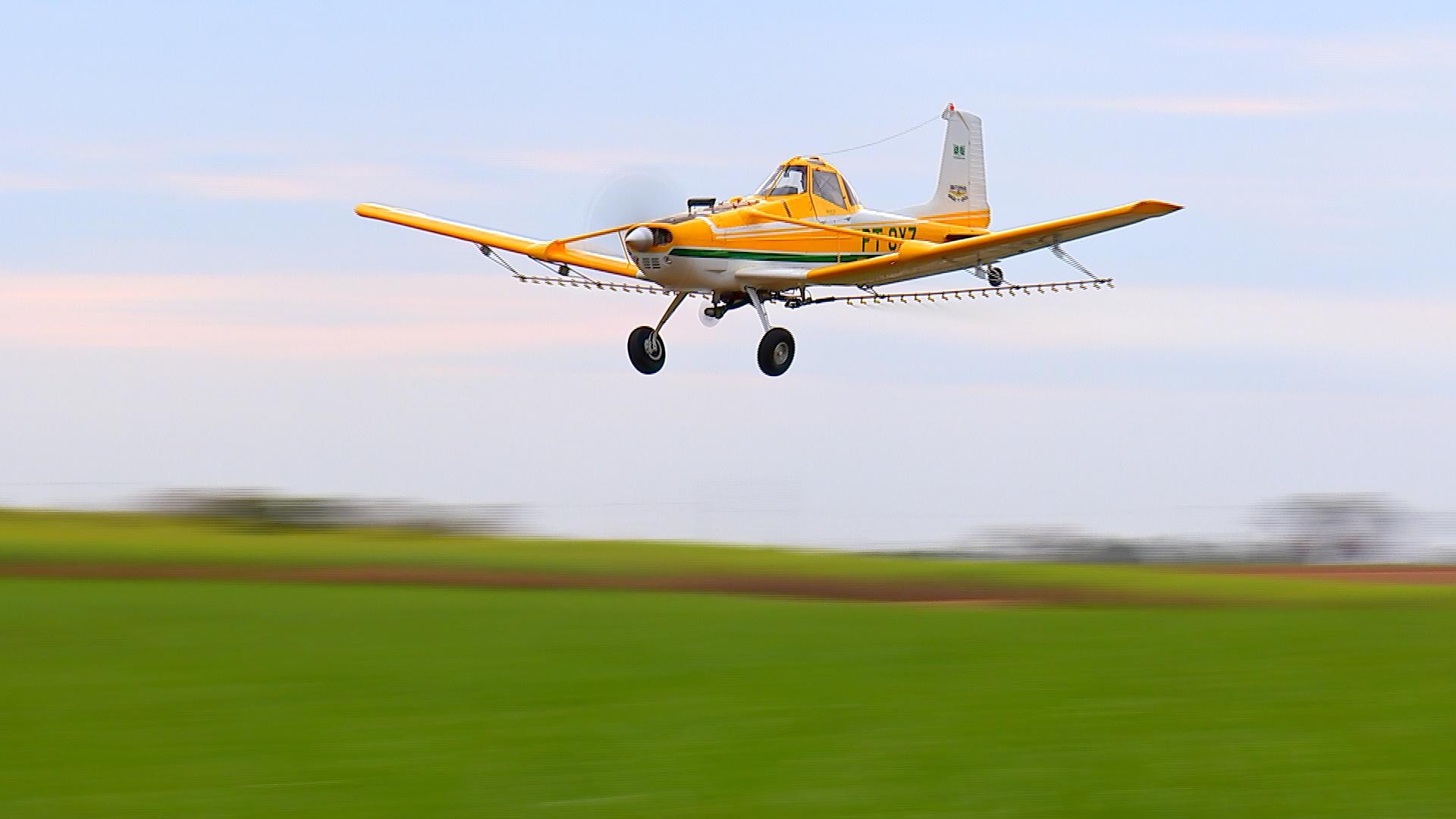 Mercado de aviação agrícola continua aquecido