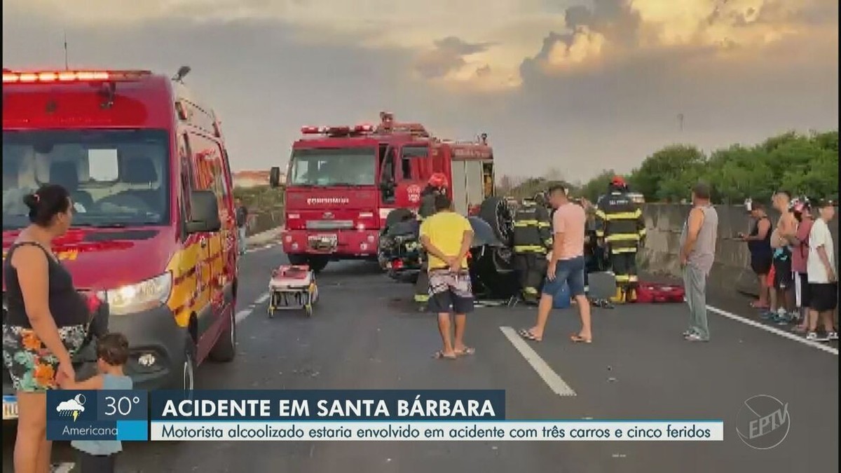 Após fiança de R$ 150 mil, motorista de Camaro que deixou 7 feridos em Santa Bárbara tem liberdade provisória