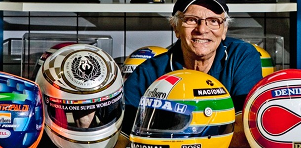 Quem foi Sid Mosca, responsável pela pintura do icônico capacete de Ayrton Senna e de outros nomes do automobilismo