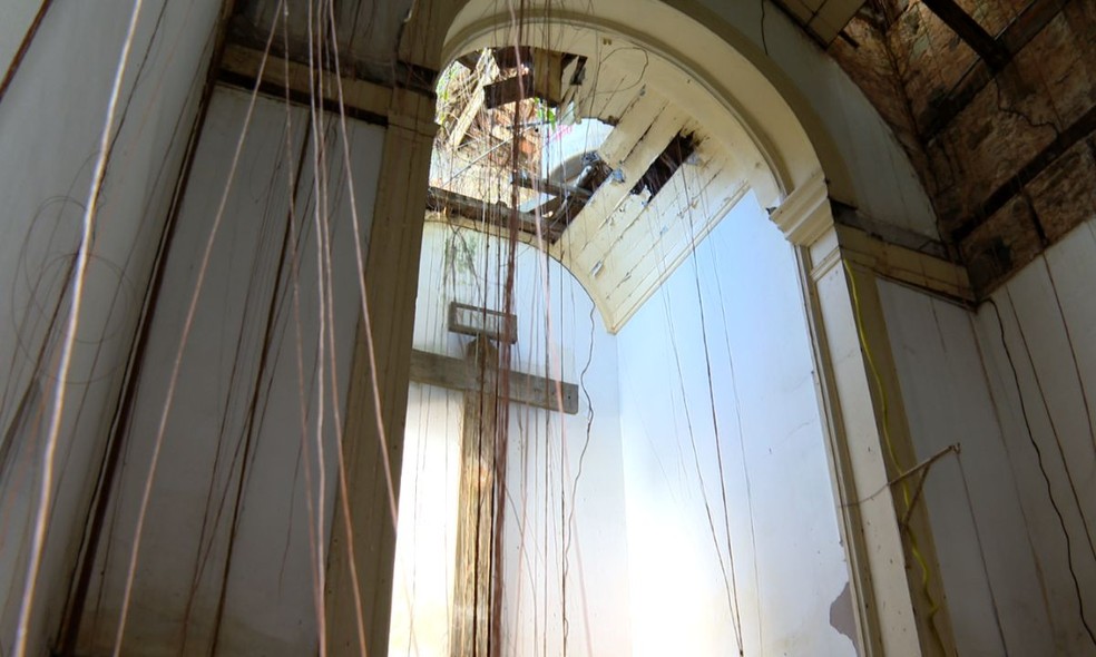 Igreja de São Miguel, no Pelourinho. — Foto: Reprodução/TV Bahia
