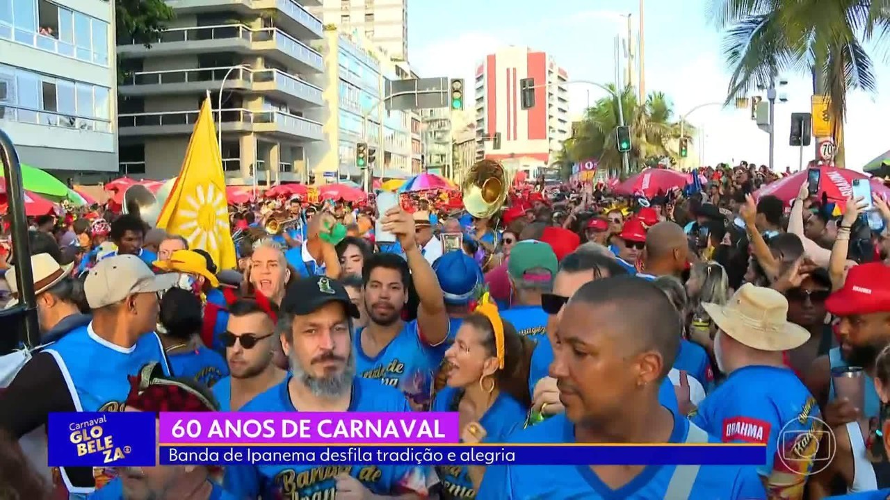 Banda de Ipanema comemora 60 anos de carnaval