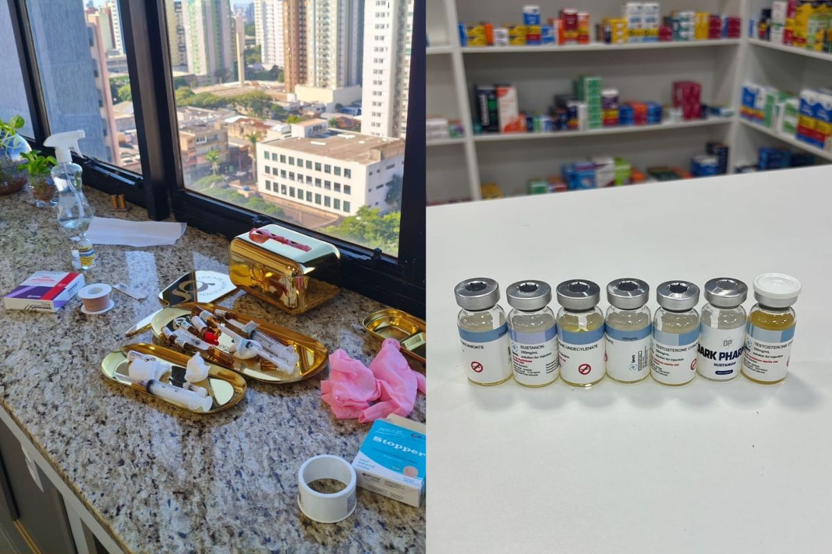 Dez pessoas são presas suspeitas de integrar esquema clandestino de fabricação de anabolizantes que simulava grife europeia, no Paraná