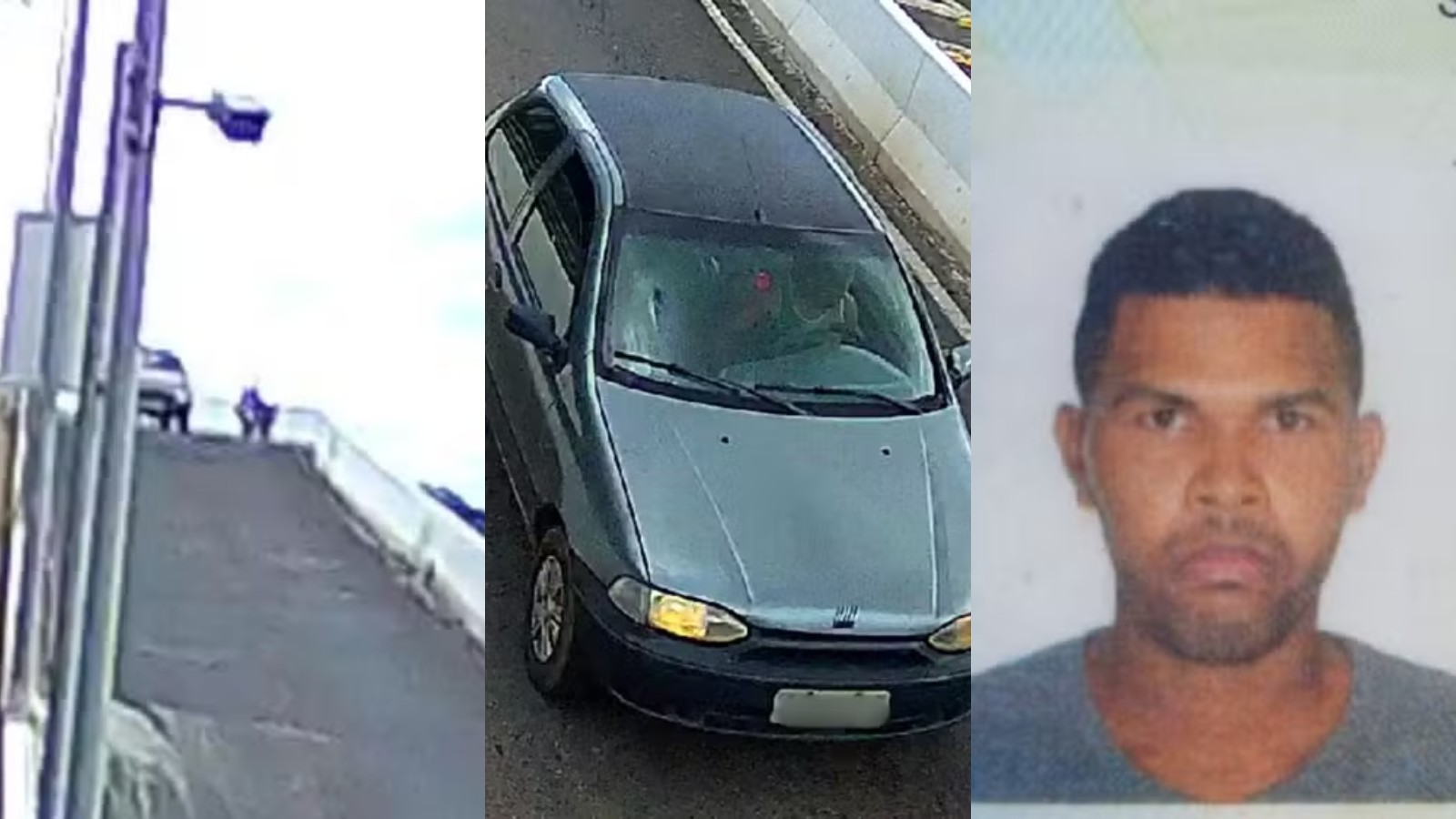 Motorista envolvido em acidente que derrubou motociclista de app de ponte é identificado; vítima morreu