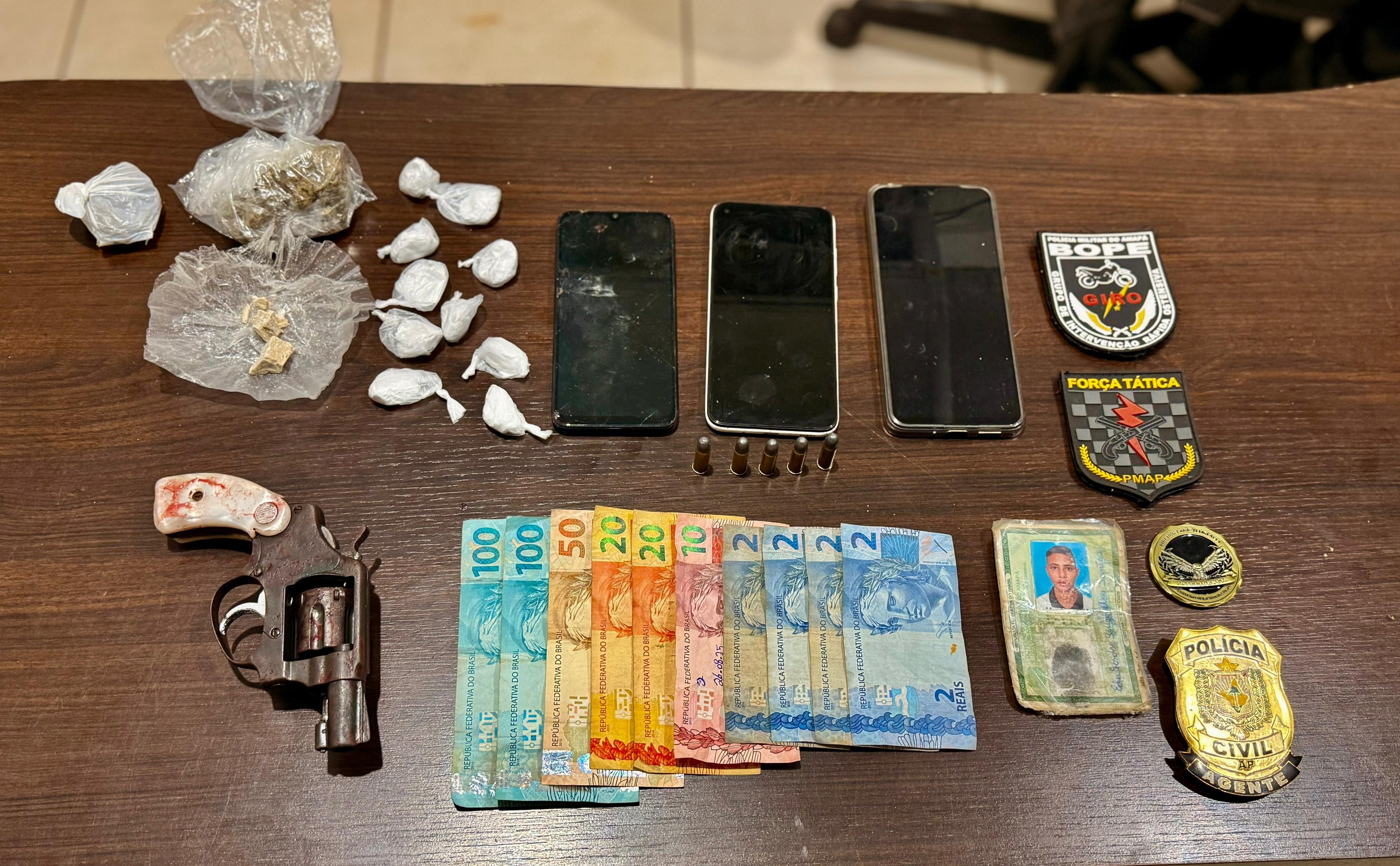 Suspeito de integrar facção morre em confronto com a Força Tática em Porto Grande