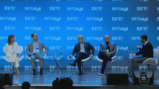 Maior evento de mídia e entretenimento na América Latina enfatiza importância da DTV+ na forma de assistir à TV aberta no Brasil - O evento SET Expo é realizado nesta semana, em São Paulo. O diretor-presidente da Globo, Paulo Marinho, disse que a DTV+ é o maior investimento dos últimos anos.