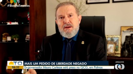 Justiça nega 4º pedido de liberdade para ex-governador Mauro Carlesse