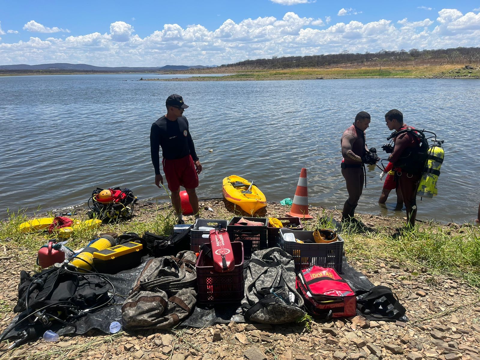 Corpo de jovem que desapareceu após afogamento é encontrado em açude no Sertão da Paraíba