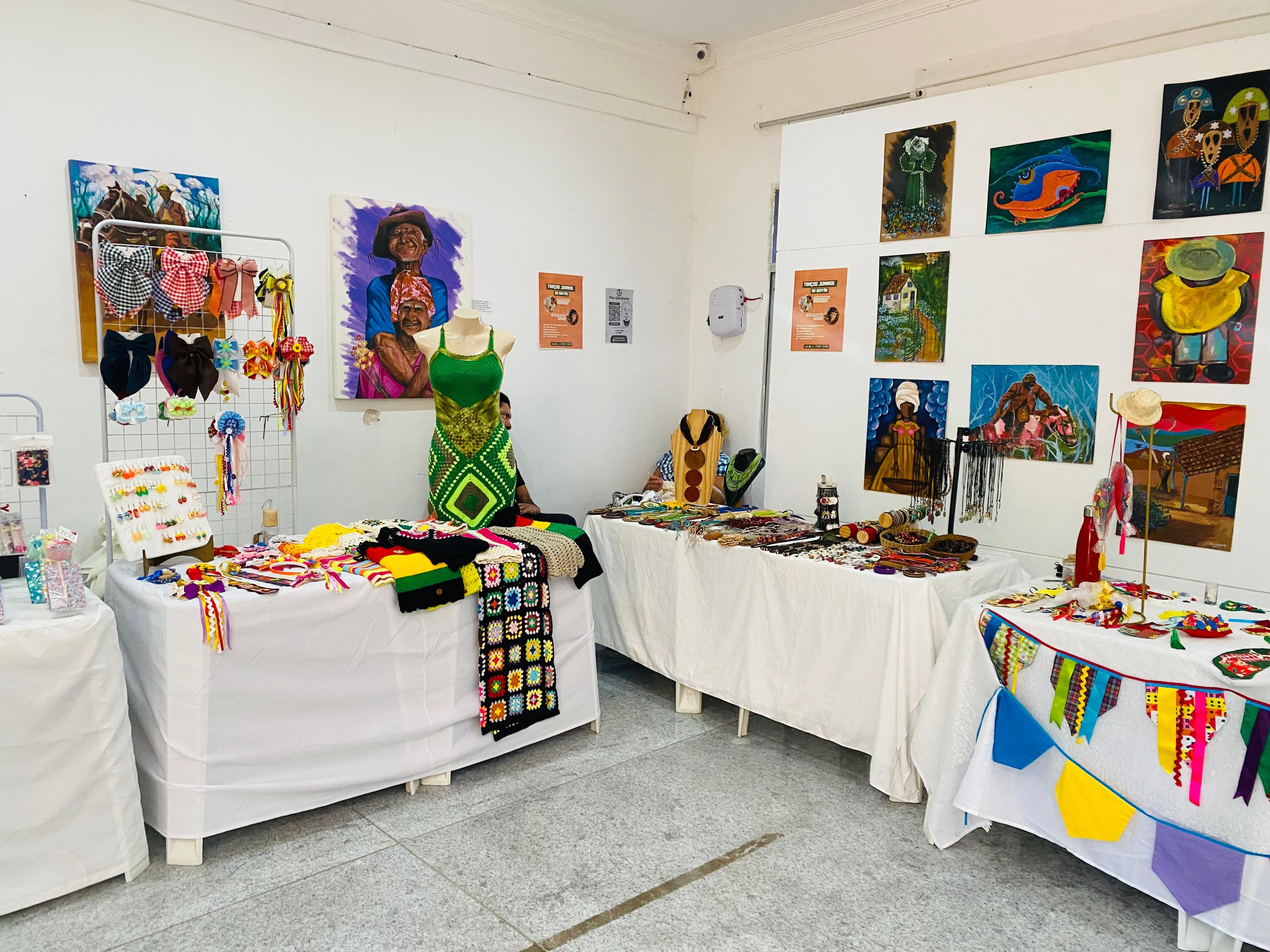 No Dia de São João, feira reúne artesãos potiguares em Natal