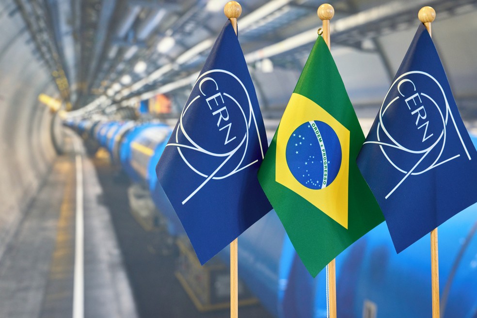 Brasil passa a figurar como "Estado Membro Associado" do CERN, considerado um dos maiores laboratórios do mundo, na Europa — Foto: CERN
