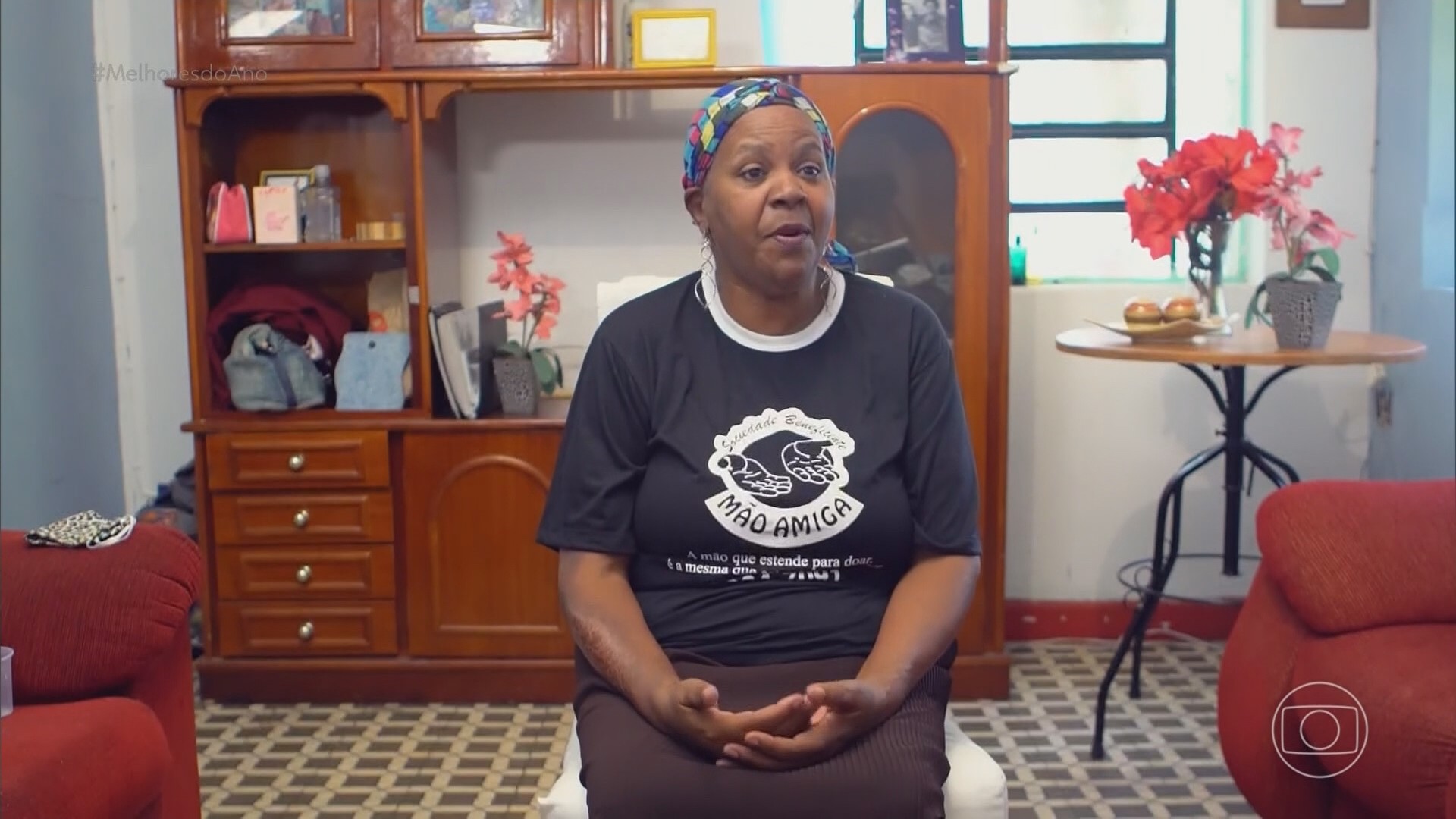 Quem era Dona Cida, presidente da ONG Mão Amiga, que dedicou a vida a ajudar o próximo e foi premiada em rede nacional 