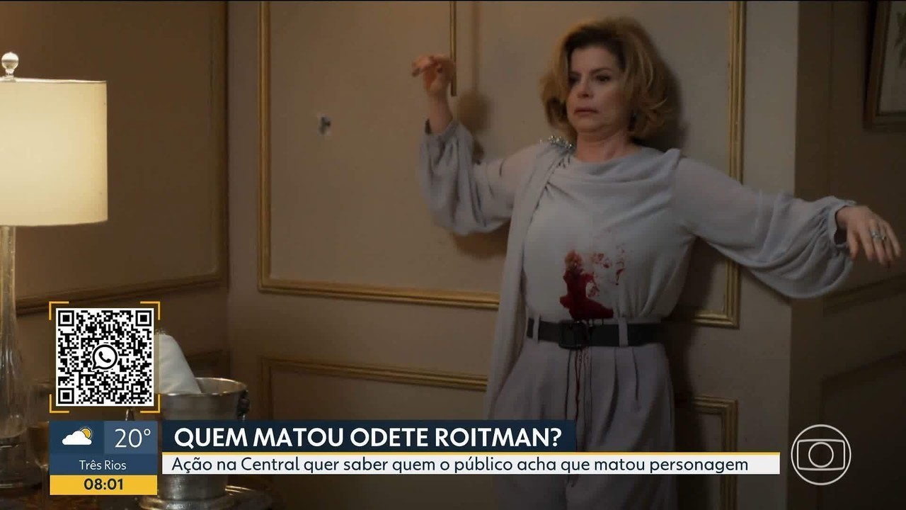 ‘Quem matou Odete Roitman?’ Globo faz ação na Central do Brasil e na Praça do Pacificador e ouve palpites de telespectadores do RJ